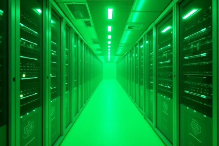 Serveurs verts alimentés en énergie renouvelable